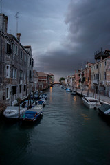 Fototapeta na wymiar Moorish neighborhood of Venice