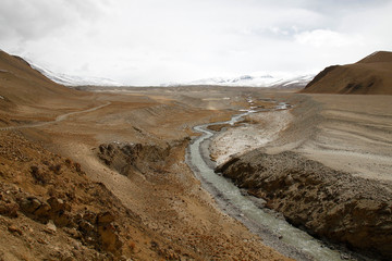 landscape mountain view  in tibet.