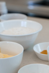 Obraz na płótnie Canvas bowl of flour