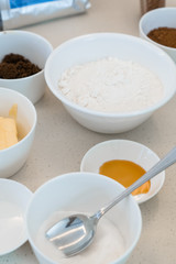 butter and flour