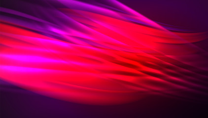 Fluid wave lines background. Trendy abstract layout template for business or technology presentation, internet poster or web brochure cover, wallpaper