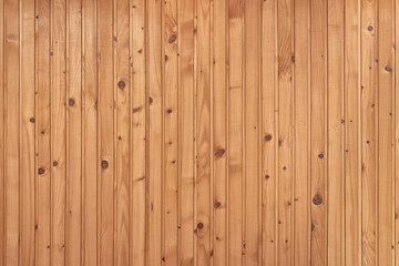 Fototapeta premium Brown, long planks. Texture of wood.