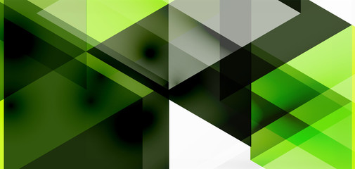 Geometric abstract background, mosaic triangle and hexagon shapes. Trendy abstract layout template for business or technology presentation, internet poster or web brochure cover, wallpaper