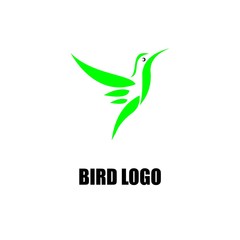 abstract bird logo