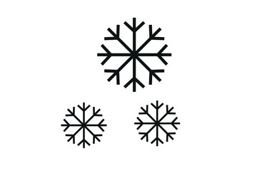 snow fall icon. cold icon