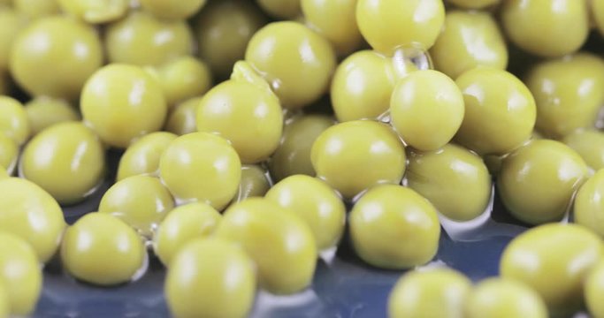 Green peas in bulk