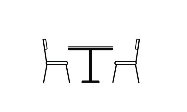 chairs and table 