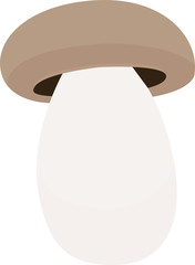 イラスト素材　きのこ　キノコ　単品　秋　料理　食材　フード　ベクター