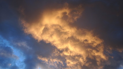 sky blue clouds background
