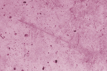 Pink cement wall texture for background.