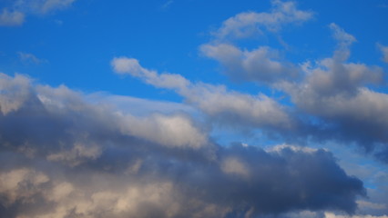 Naklejka na ściany i meble sky blue clouds background 