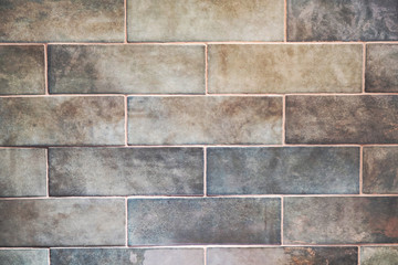An old brick wall showing close up detail texture background