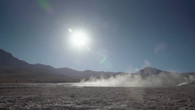 Tatio Geysers at San Pedro de Atacama, Antofagasta