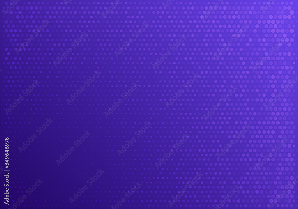 Fototapete violet blurred vector background with halftone effect. smooth blue and purple gradient. violet backg