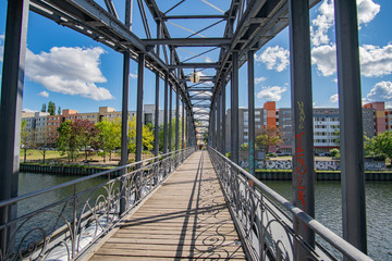 Siemenssteg - beautiful old bridge at berlin spree