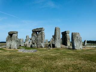Naklejka premium view of Stonehenge