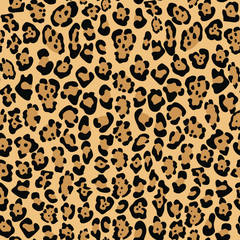 Jaguar seamless pattern in vector, print