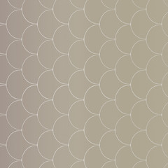 Ceramic tiles in the form of scales. Multicolored ceramic tile with geometric pattern for wall and floor decoration. Texture for interior design project. 3D illustration.