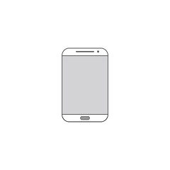 hand phone logo icon vector