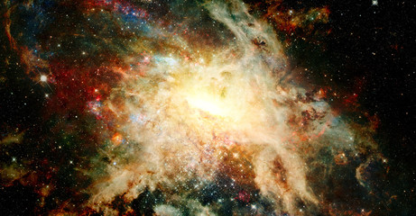 Nebula in space. Elements of this image furnished by NASA.