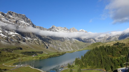 lake in the mountains