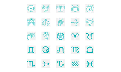 sign　constellation　Horoscope　icon