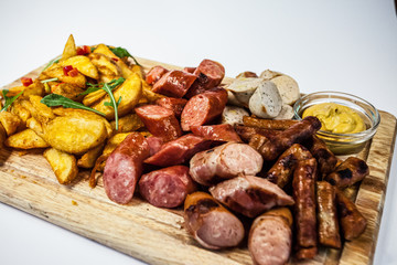Sausages With Potatoes
