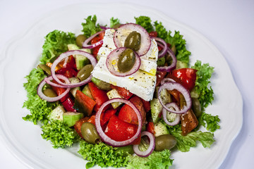 Vegetable Cheese Salad