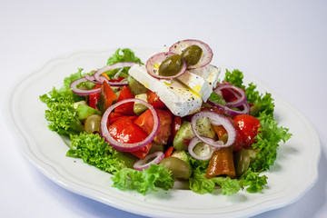 Vegetable Cheese Salad