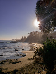 Playa al amanecer