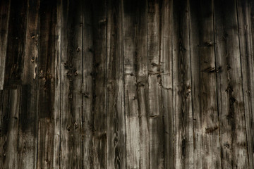 Wood texture background. black wood wall ore floor