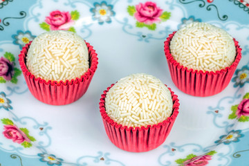 Condensed Milk Brigadeiro Gourmet Traditional Brazilian Sweet