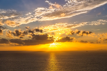 Fototapeta premium Capri island in a beautiful summer day in Italy