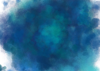青い絵具素材4