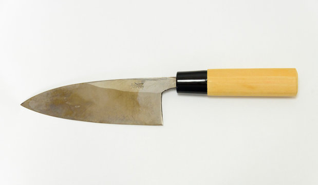 和包丁の出刃包丁（うら面）