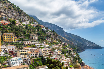 Fototapeta na wymiar Positano in Amalfi Coast, Campania Sorrento, Italy.