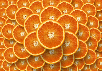 Orange Texture Piramid Fresh Background 
