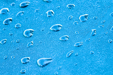 Close Up Image Of Water Drop.