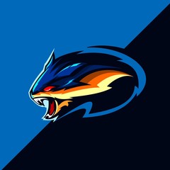 beaver mascot logo © Andri Dwiyono