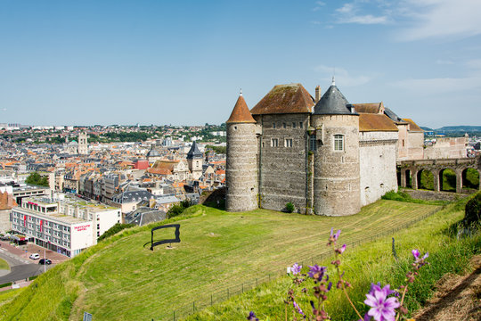 Château de Dieppe, Seine-Maritime en région Normandie, France