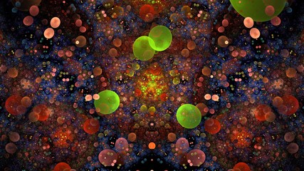 電子顕微鏡で細胞を見たイメージの画像