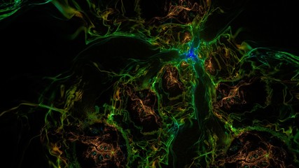 抽象なフラクタルな背景