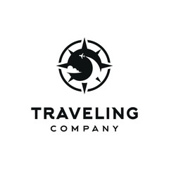 Travel Logo Template Design Vector