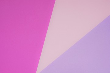 Color blocking background in pastel colors.geometric pattern.pink purple  stripes pattern.Paper Striped geometric background. paper abstract texture.