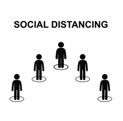 Social Distancing Safety Precaution Outbreak Pandemic