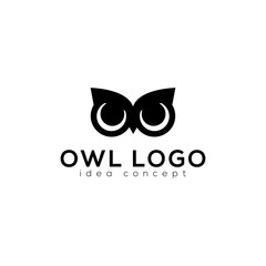 Owl Logo, Owl icon, design concept