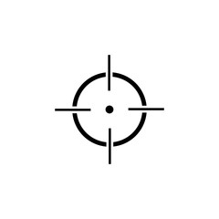 Target Icon, Crosshair icon, Gun target, Icon Vector