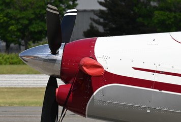 airplane propeller, turbo prop © Robert