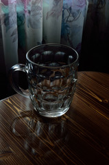 beer mug on the table 