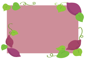 さつまいものフレーム